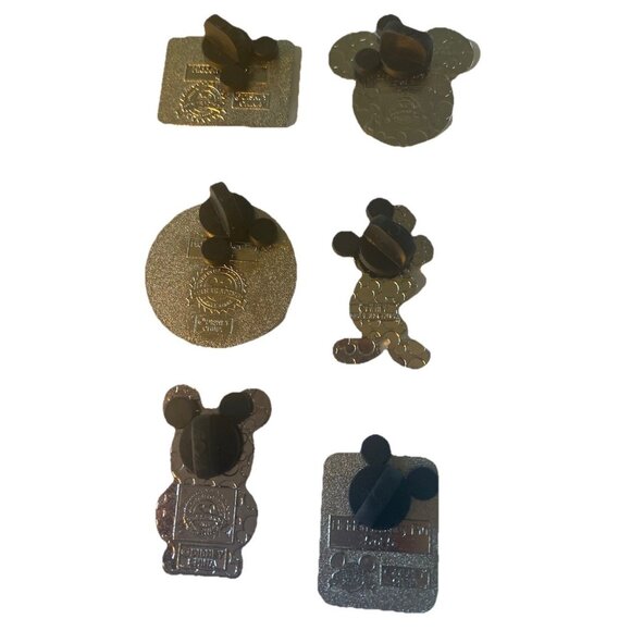 Disney Trading Pins Lot 6 Mickey Mouse Vinylmation Hidden Mickey Baby Yacht Cool - Picture 2 of 4